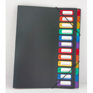 定制多功能分类资料夹多层文件收纳夹A4试卷整理档案资料袋